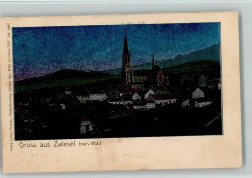 Zwiesel 1900 Lunakarte Nr. 2361 AK