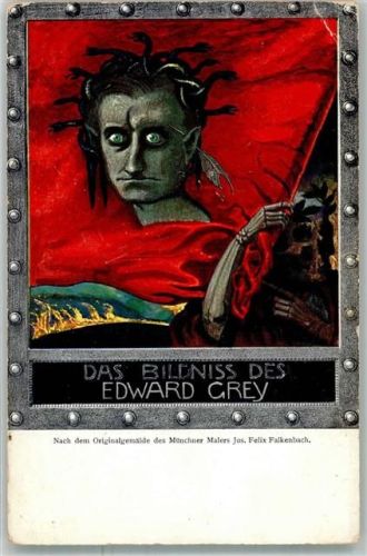 Das Bildnis des Edward Grey Bildnis von Felix Falkenbach