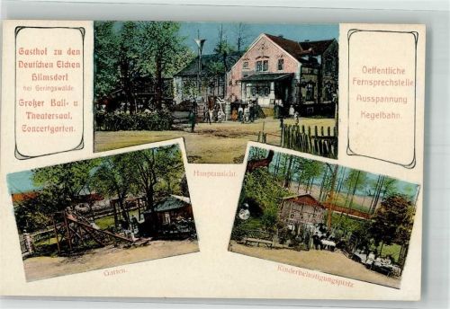 Geringswalde Hilmsdorf Gasthaus Zu den Deutschen Eichen