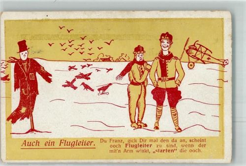 Auch ein Flugleiter , wenn der mit dem Armt winkt: Starte die ooch Fliegerhumor