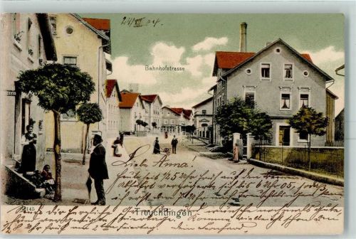 91757 W8830 Treuchtlingen 1904 - Bahnhofstraße