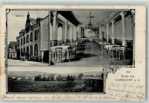 Carsdorf 1908 Gasthof