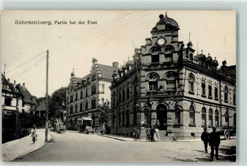 Schramberg 1915 Bei der Post