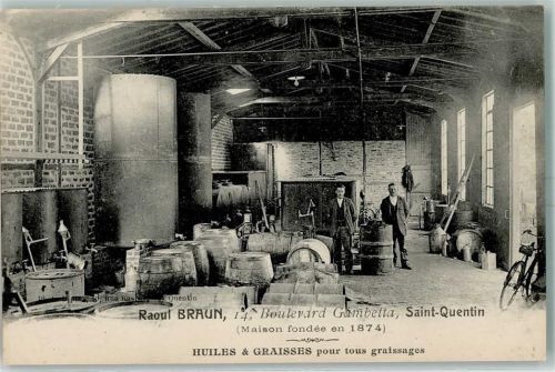 Saint-Quentin Huiles & Graisses - Raoul Braun Boulevard Gambetta 14 Brauerei