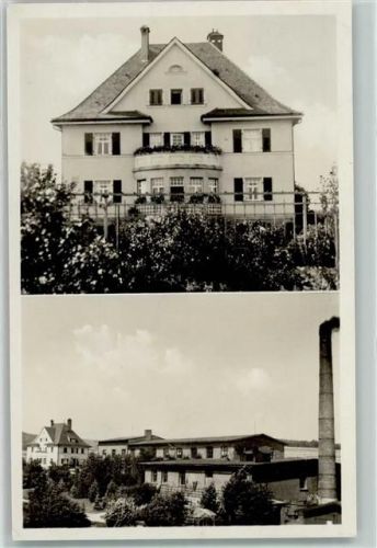 95100 W8686 Kirchenlamitz Foto AK Fabrikanntenvilla Ort handschriftlich