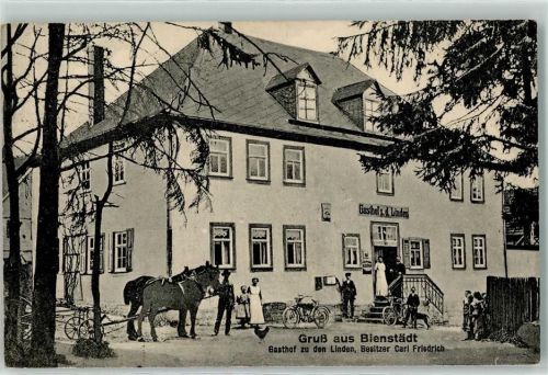 Bienstädt Gasthaus z.d. Linden Fahrrad