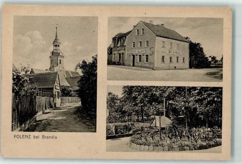 Polenz Dorfweg Kirche Gasthaus