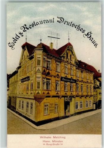 Hann. Münden Hotel-Gasthaus Deutsches Haus