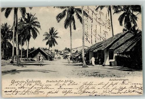 Daressalam 1906 Araberstraße Deutsch Ost Afrika