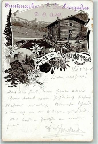 Funtenseealm Funtenseehaus Hüttenstempel