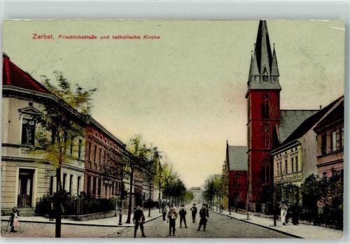 Zerbst 1907 Kath. Kirche Friedrichstraße