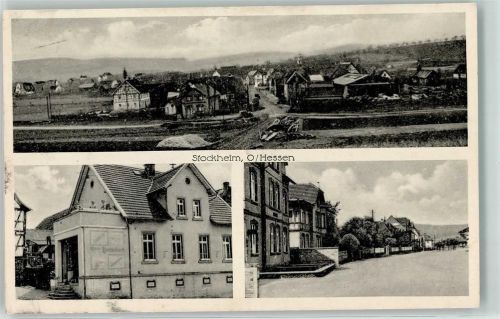 Stockheim Wilhelm Deckenbach Kaufhaus u. Bäckerei