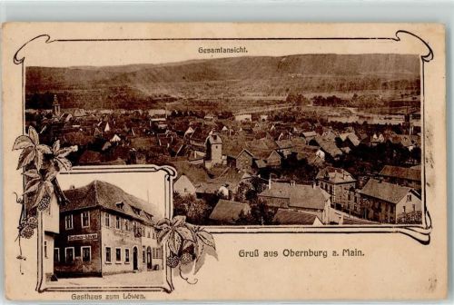 63785 W8753 Obernburg a. Main - Gasthaus zum Löwen