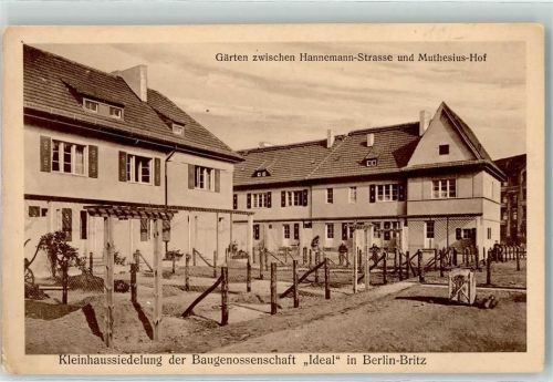 Neukölln Gärten zwischen Hannemann Straße und Muthesius Hof