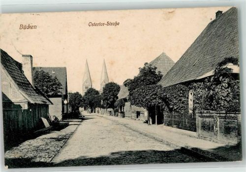 Bücken 1914 Ostertor Straße