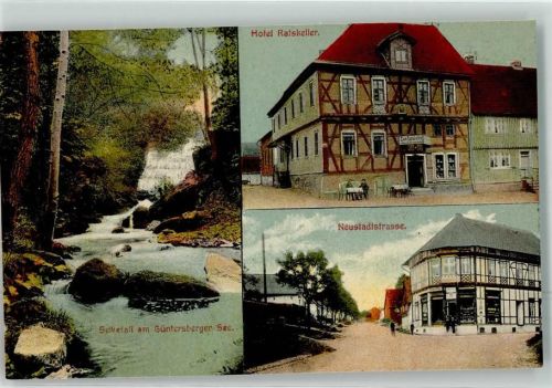 Güntersberge Hotel Ratskeller Seikefall Neustadtstraße