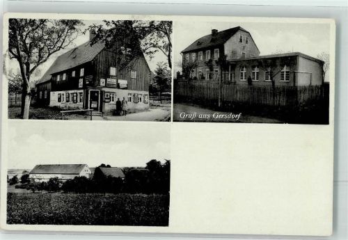 Gersdorf Kolonialwarenhandlung Emailleschilder