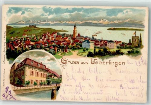 Überlingen 1899 Hotel Löwen