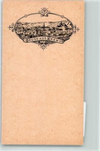 Krems Andruck Lithographie