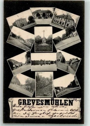 23936 O2420 Grevesmühlen 1905 - Kriegerdenkmal