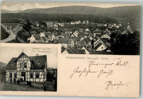 Frankenhain Gasthaus zur Lillie