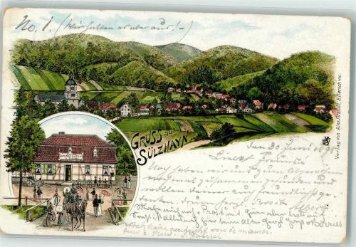 Sülzhayn 1898 Gasthaus zum Sülzthal