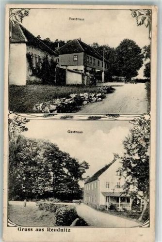 Reudnitz 1917 Forsthaus Gasthaus