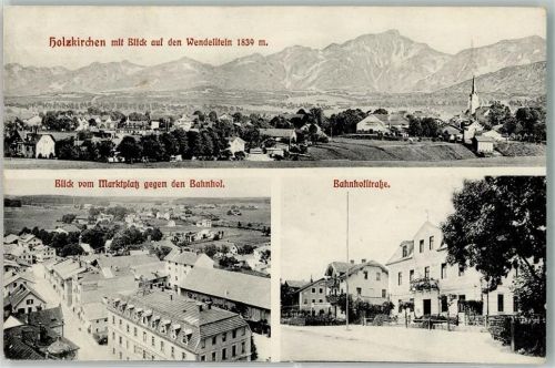 83607 W8150 Holzkirchen , Oberbay 1910 - Wendelstein Bahnhofstraße