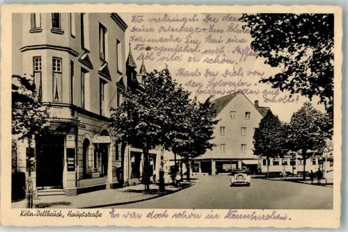 50667 W5000 Köln Dellbrück 905 - Hauptstraße Gasthaus Emailleschilder