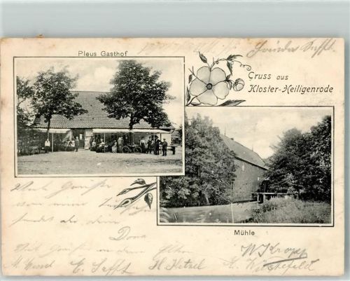 28816 W2805 Heiligenrode b Bremen 1903 - Gasthaus Pleus Mühle