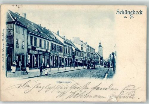 Schönebeck 1904 Salzerstraße