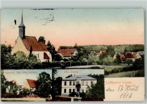 Lausa 1916 Villa Laura Gasthaus Nerche