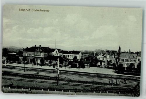 Süderbrarup Bahnhof Bahnsteige
