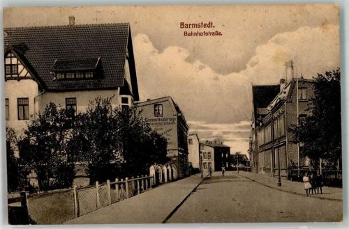 25355 W2202 Barmstedt 1920 - Bahnhofstraße