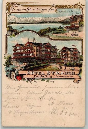 Feldafing Starnberger See Hotel Strauch