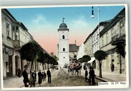 Rzeszow Kirche Straße Ul.3 go Maja