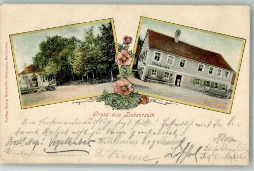 Bubenreuth 1903 Gasthaus J. Mörsberger Salettle