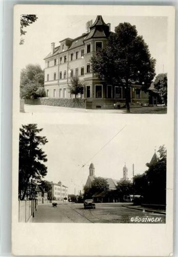 Göggingen Wohnhaus Straßenbild