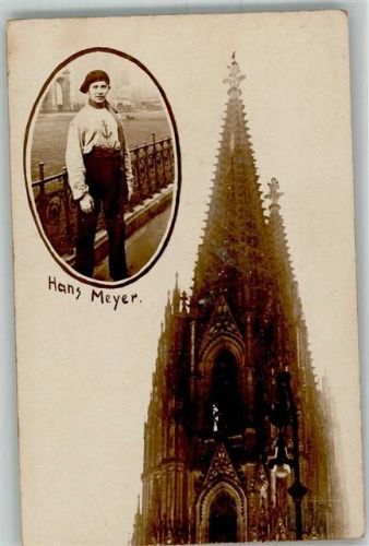 W5021 Köln Altstadt-Nord 103 Hans Meyer Rekord Turmbesteigung Kölner Dom Rekord