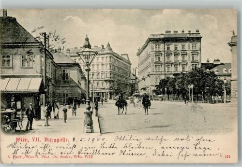 Wien 1900 Burggasse