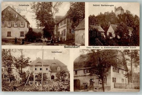Satteldorf Schloss Burleswagen Schulhaus
