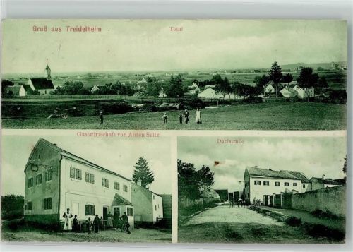Treidelheim 1917 Gasthaus v. Anton Seitz