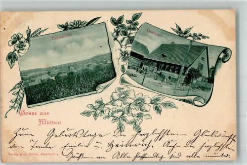 Mülben 1905 Gasthaus