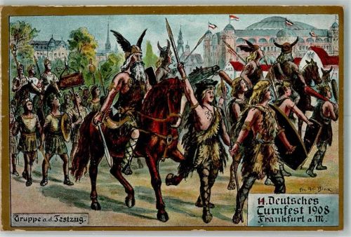 Frankfurt 1908 XI Turnfest Festzug
