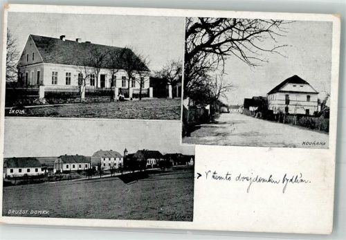 Sulislav 1927 Schule Gasthaus