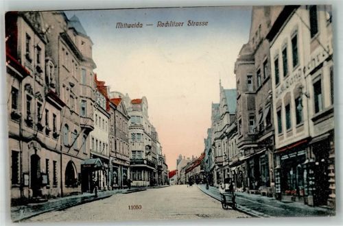 Mittweida 1927 Rochlitzer Strasse