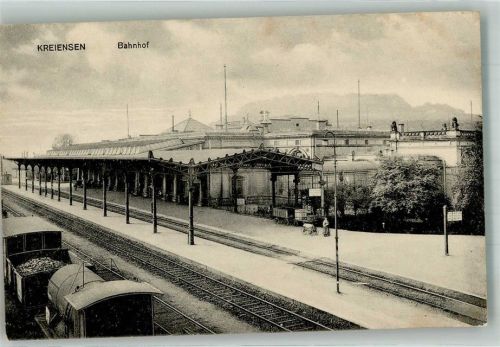 Kreiensen Bahnhof Güterzug Bahnpost Hannover-