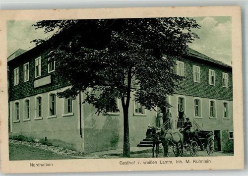 Nordhalben Gasthaus zum weißen Lamm Kutsche