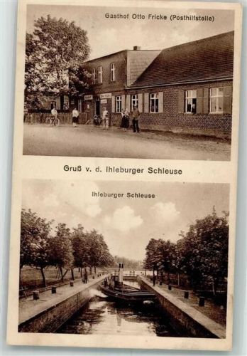 39288 O3271 Ihleburg - Ihleburger Schleuse Gasthaus Fricke