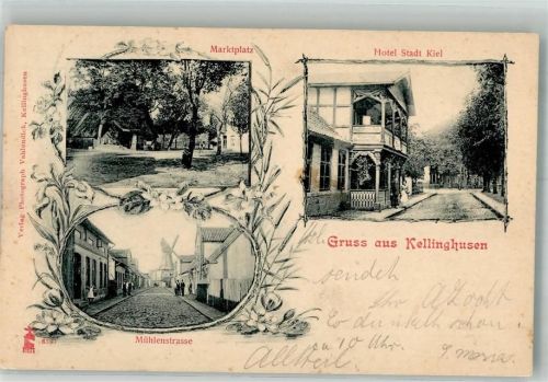 Kellinghusen Marktplatz Hotel Stadt Kiel Mühlenstrasse